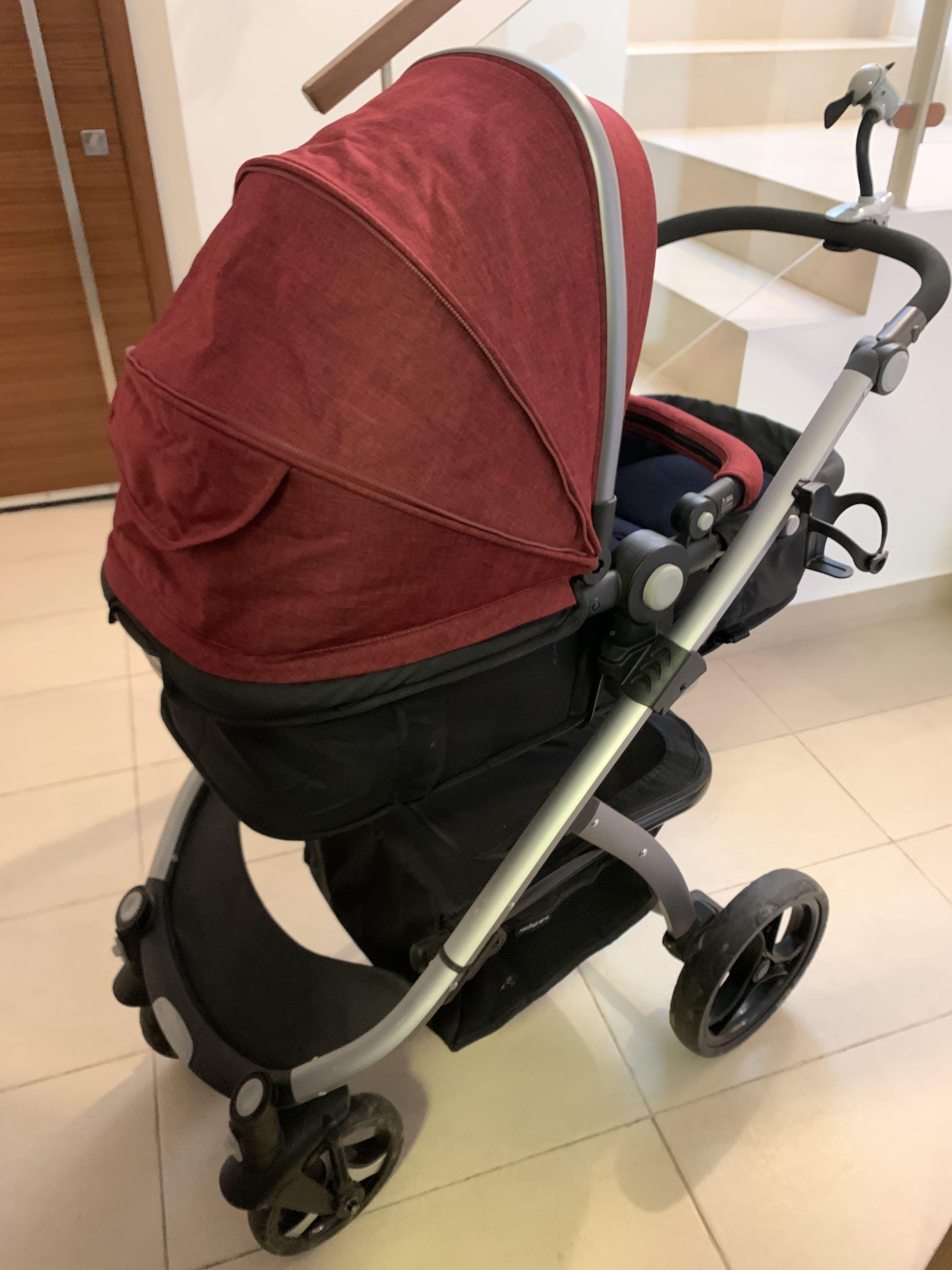 BABY STROLLER CAR SEAT Nachuraru Avalon Classic All In One