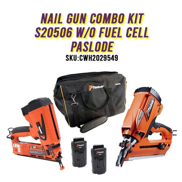Paslode shop combo kit