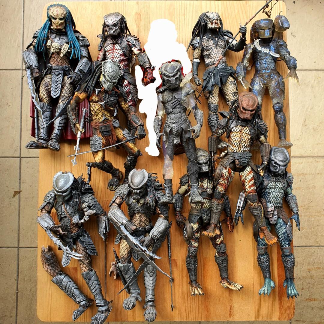 NECA McFarlane 11x Predator figures alien
