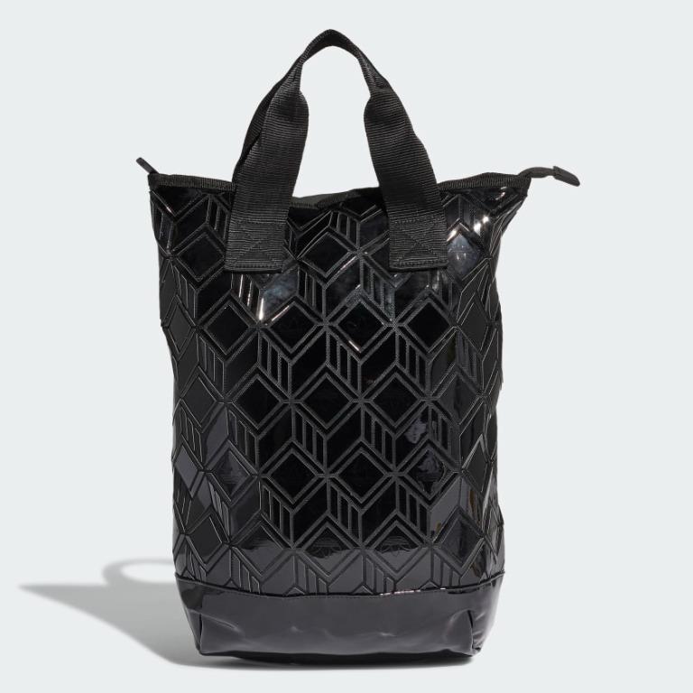 NEW ADIDAS GD2604 ADIDAS ORIGINALS 3D GEOMETRIC BACKPACK BLACK