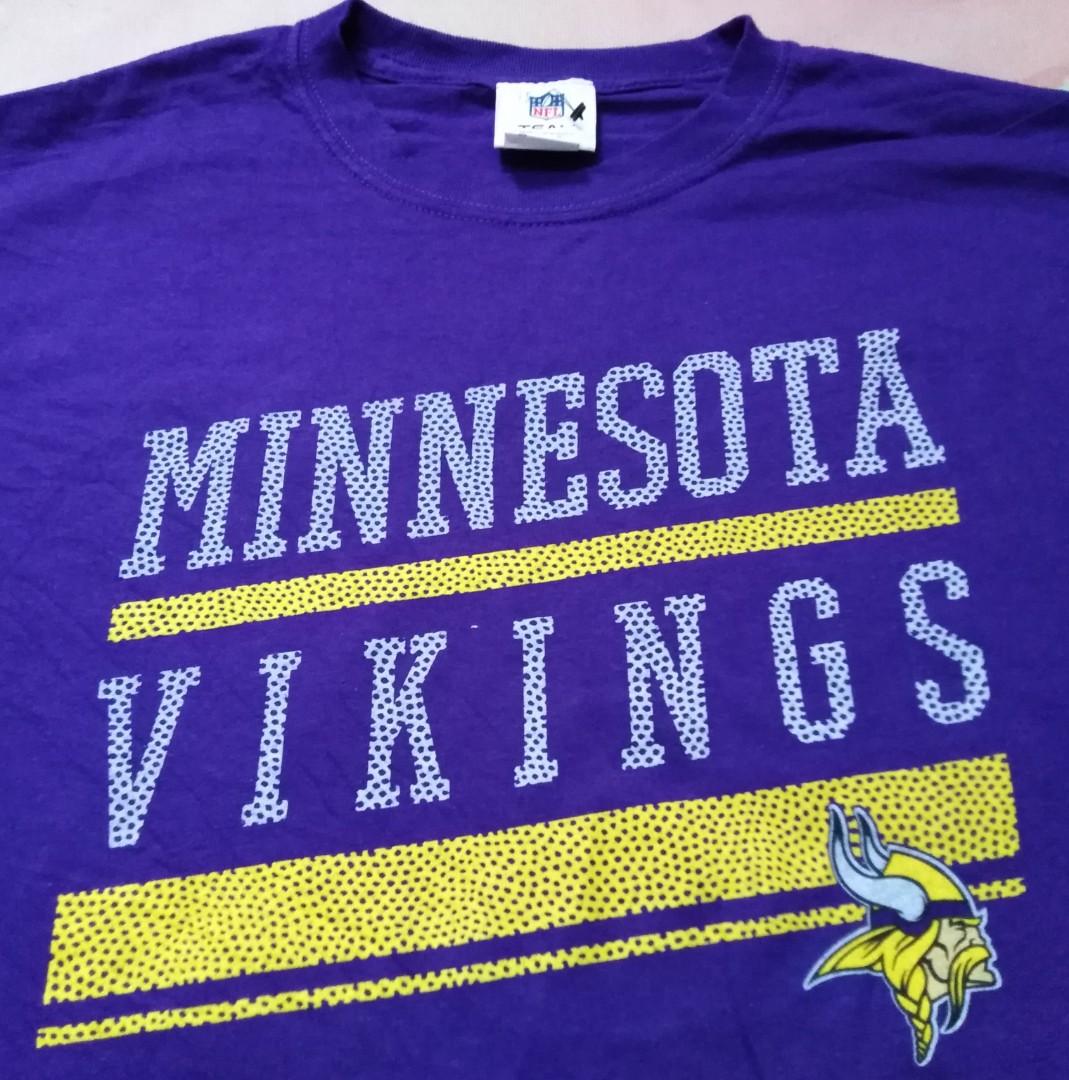 NFL Vikings Jersey, Men's Fashion, Tops & Sets, Tshirts & Polo Shirts on  Carousell