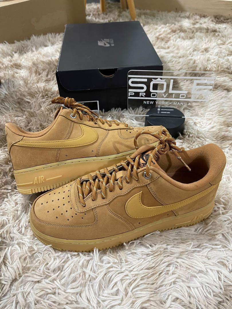 Nike Air Force One Low Flax Wheat sz9. Brand new. Legit. Below SRP