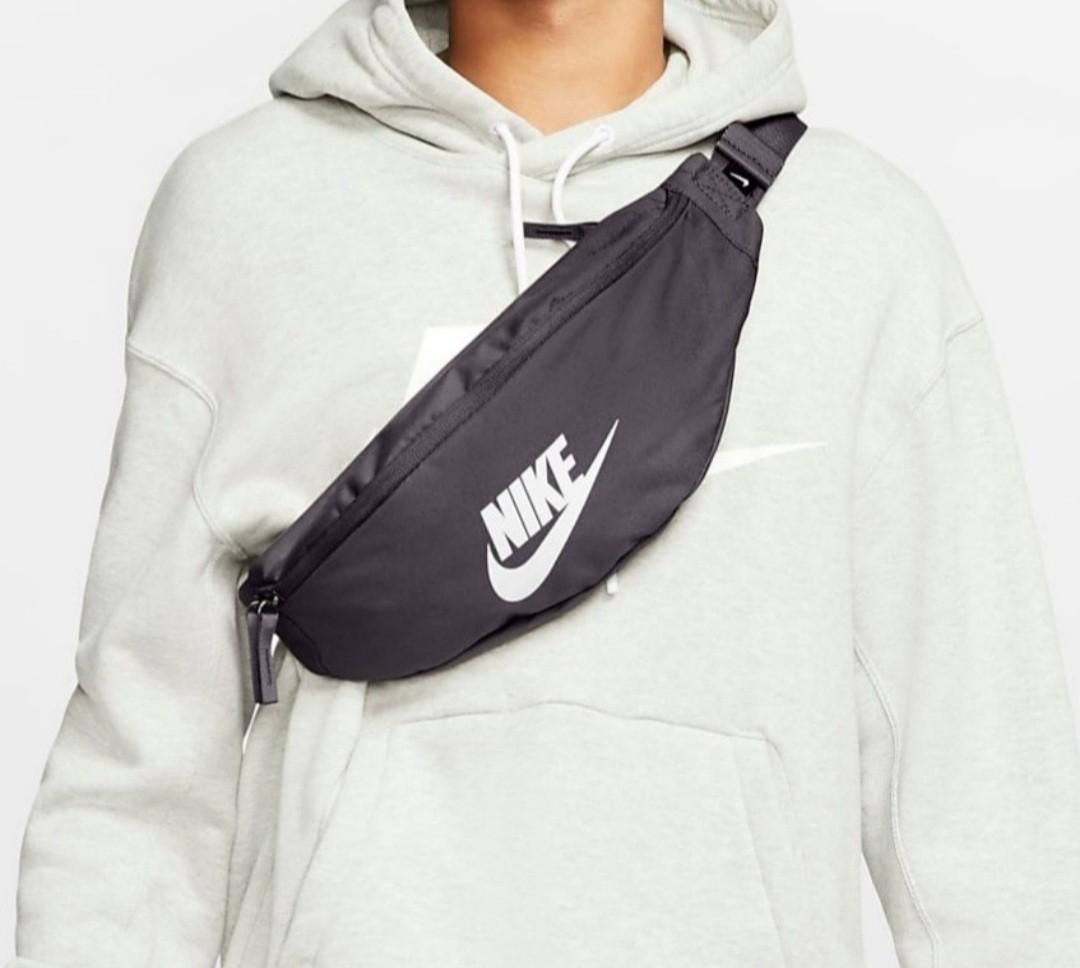 Grey nike fanny pack on sale