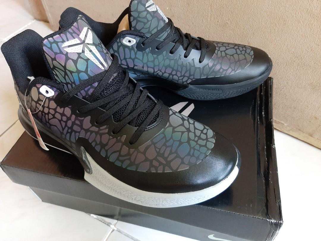 Nike kobe mamba black reflective