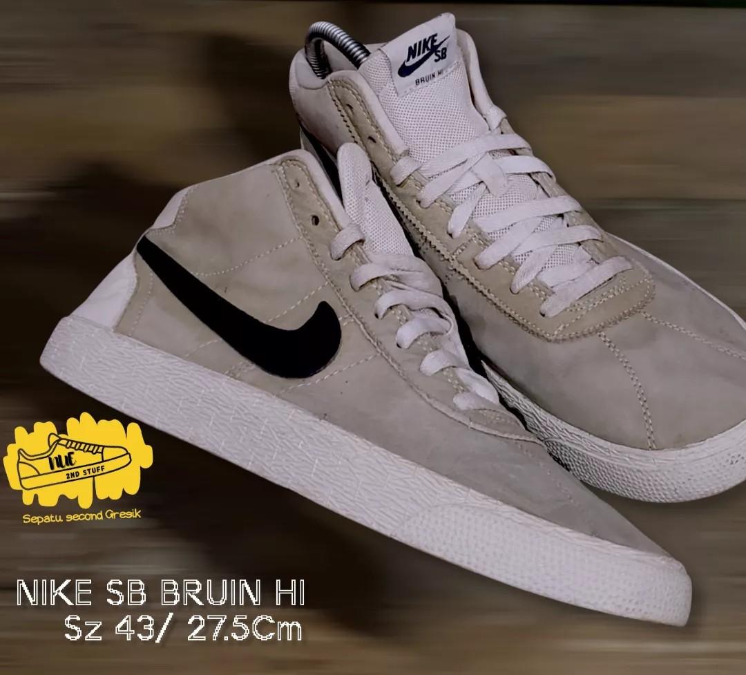 Publicidad Lugar de nacimiento dólar estadounidense Nike SB Bruin HI second, Fesyen Pria, Sepatu , Sneakers di Carousell