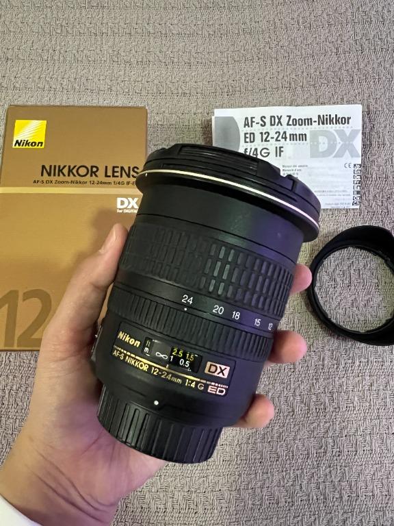Nikon AF-S DX Zoom-Nikkor 12-24mm f/4G IF-ED, Photography, Lens  Kits on  Carousell