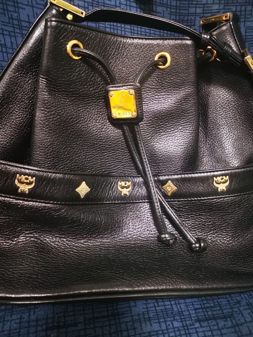 ORIGINAL MCM Bucket Bag, Luxury, Bags & Wallets on Carousell