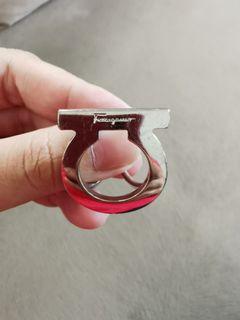 Original Salvatore Ferragamo Scarf Ring