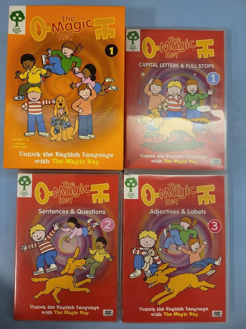 Oxford Reading Tree ORT The Magic Key DVD Vol 1,2,3 (非常新淨