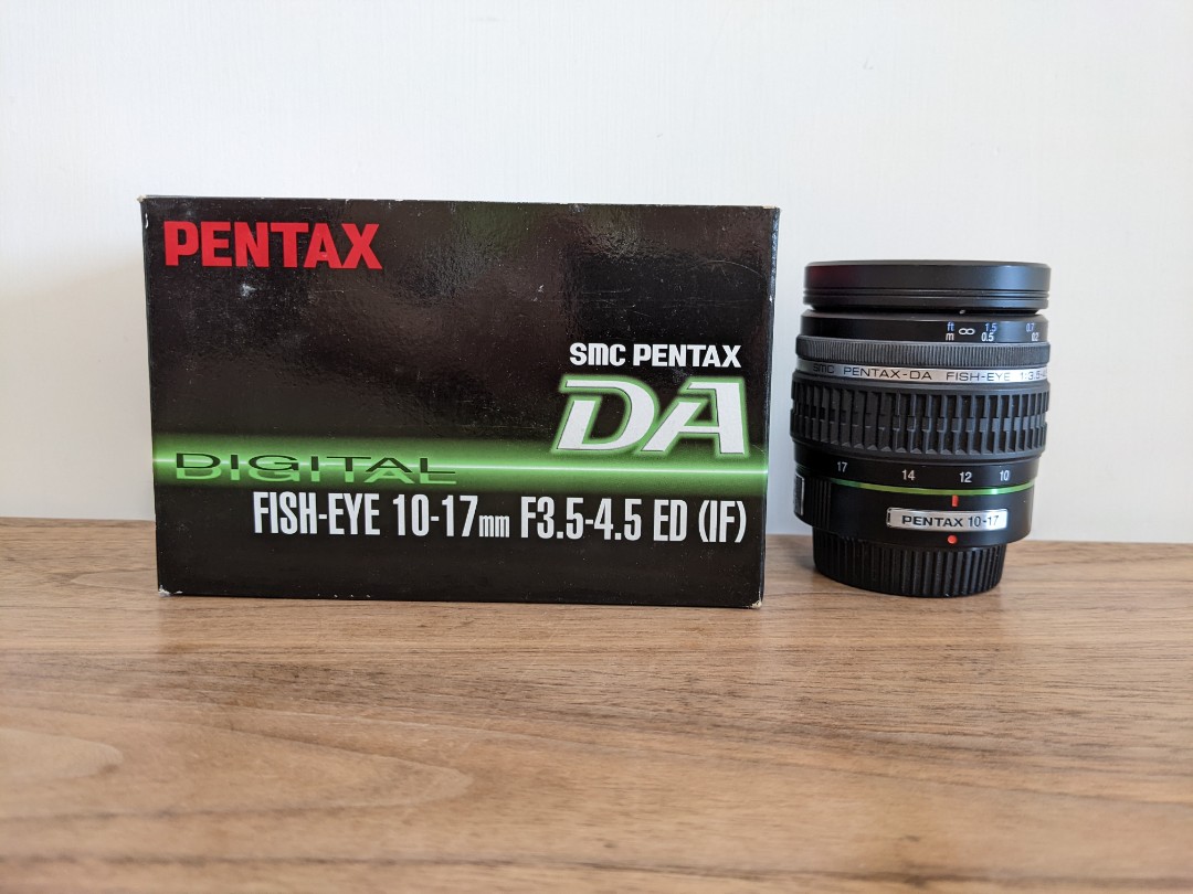 Pentax 10-17mm 魚眼廣角鏡Fish eye, 攝影器材, 鏡頭及裝備- Carousell