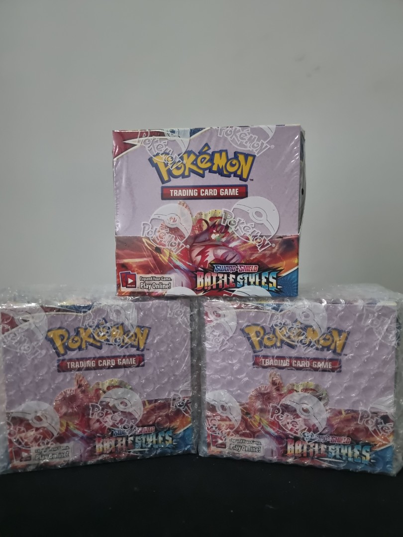 Pokemon Battle Styles Booster Box, Hobbies & Toys, Toys & Games on