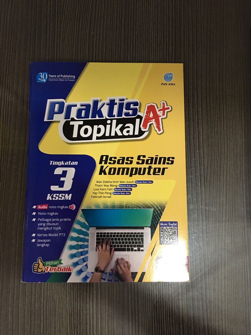 Praktis Topikal A Asas Sains Komputer Tingkatan 3 Kssm Books And Stationery Books On Carousell 2515