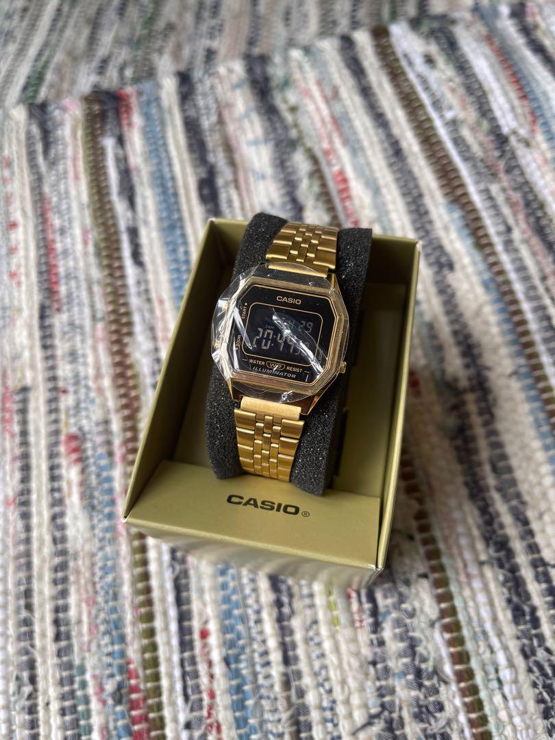Rare Original Casio Vintage Stainless Steel Watch Adjustable