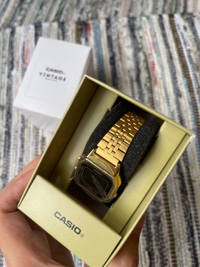 Rare Original Casio Vintage Stainless Steel Watch Adjustable