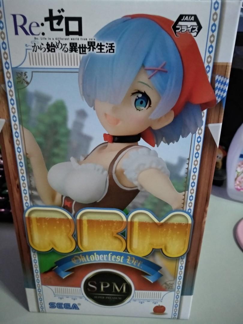 Re Zero Rem Oktoberfest spm figure, Hobbies & Toys, Toys & Games on