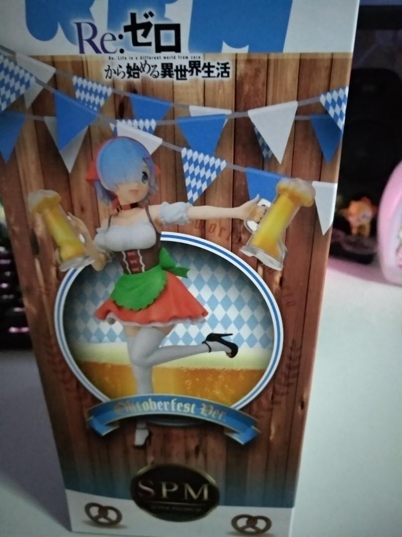 Re Zero Rem Oktoberfest spm figure, Hobbies & Toys, Toys & Games on