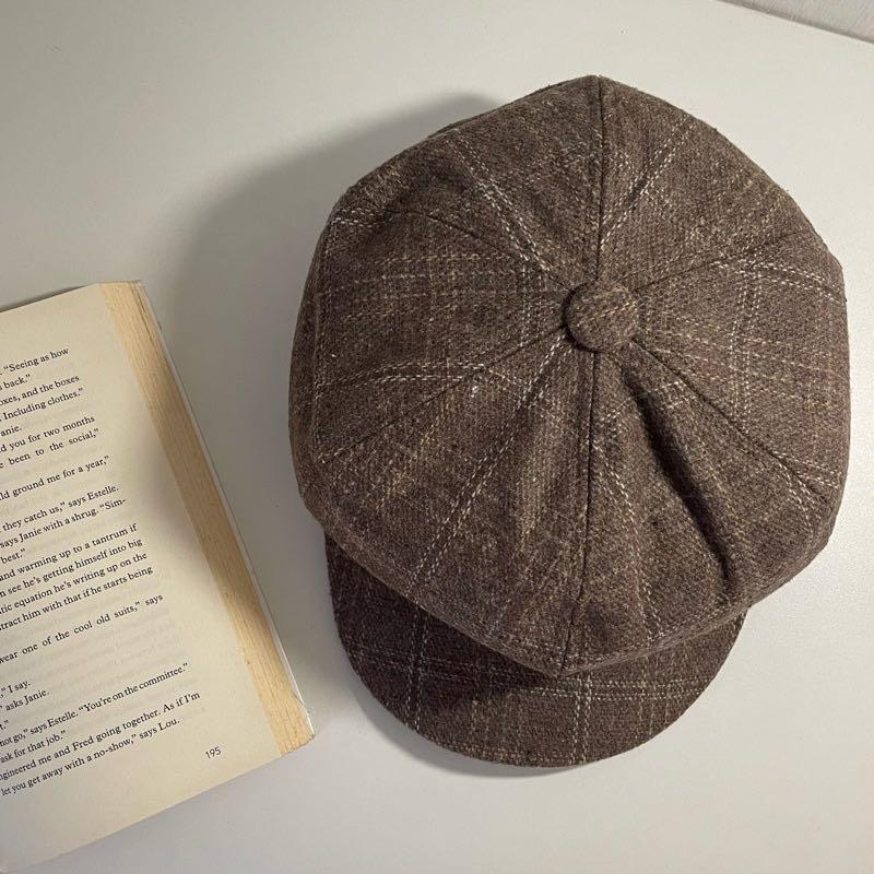 [Ready stock from malaysia] Beret Octagonal Hat Cap Vintage British ...