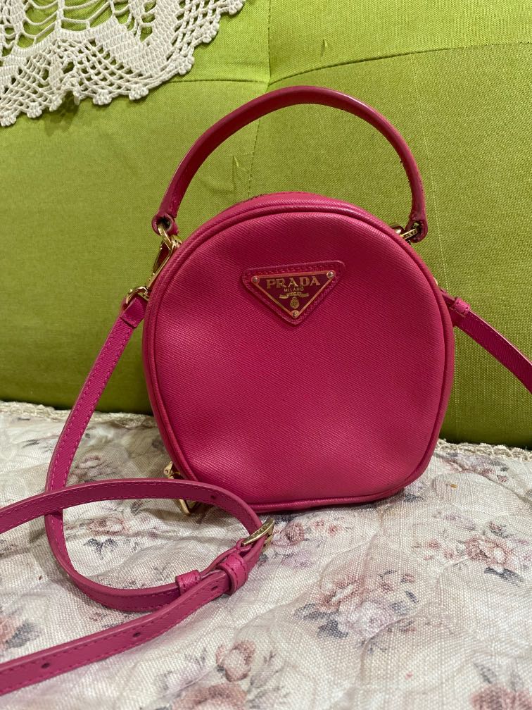 Round best sale prada bag