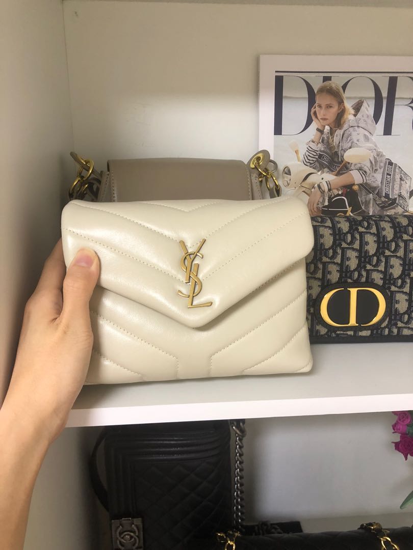 Ysl loulou toy white outlet