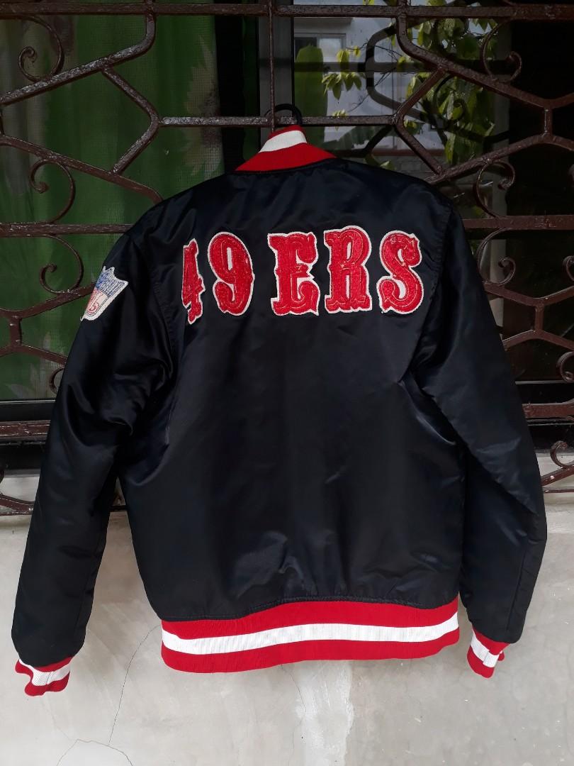 VINTAGE STARTER VARSITY SF 49ERS JACKET, Men's Fashion, Coats, Jackets and  Outerwear on Carousell