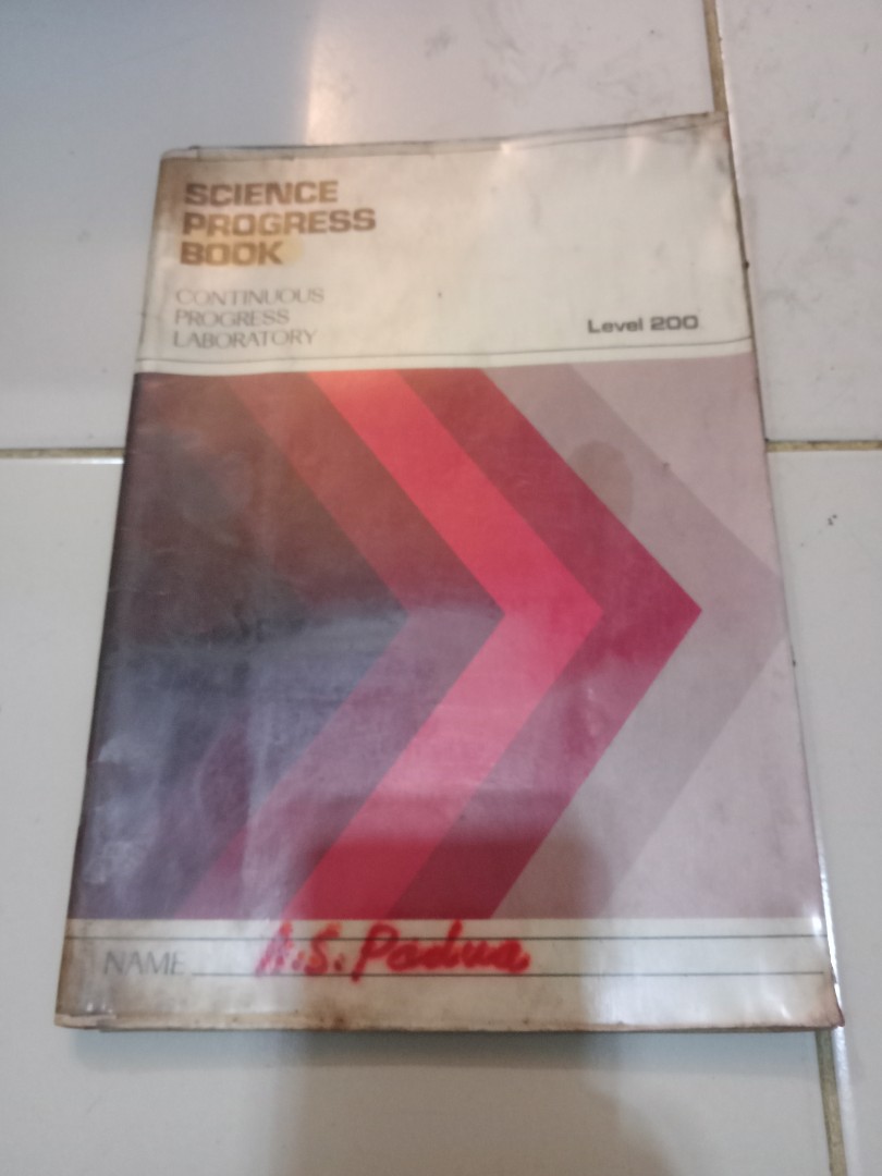Science Progress Book Level 200 Continuous Progress Laboratory *B8