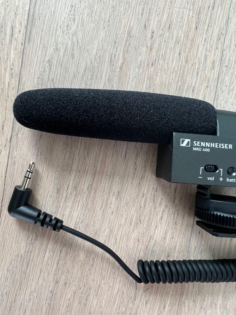 Sennheiser MKE 400, Audio, Microphones 