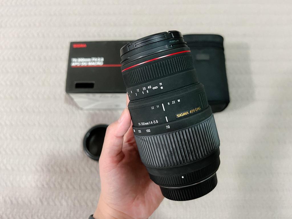 シグマ APO DG 70-300mm F4-5.6 Nikon ニコン用レンズ本体 - レンズ(ズーム)