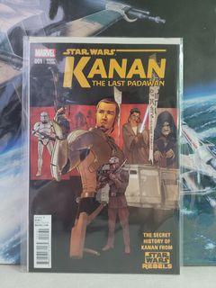Star Wars Kanan The Last Padawan 001 variant edition.