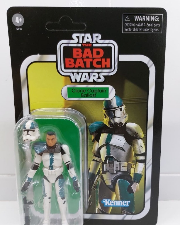 Star Wars Vintage Collection Bad Batch Clone Captain Ballast, Hobbies
