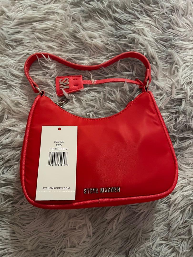 Steve madden hot sale red handbag