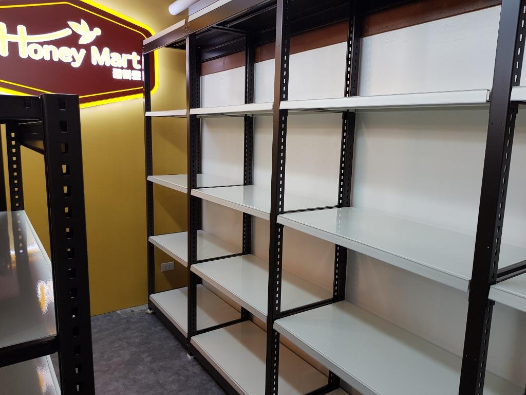 Stockroom Steel Rack Stand Alone Shelves, Furniture & Home Living