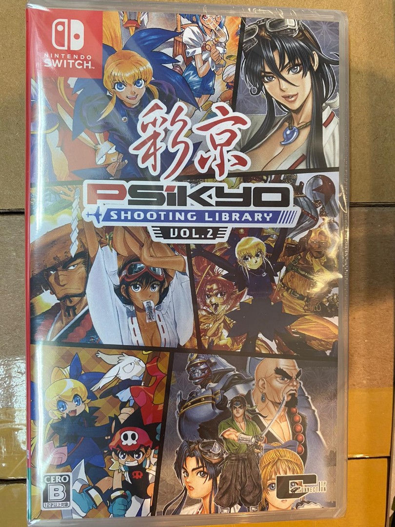 Jeu PSIKYO SHOOTING LIBRARY VOL. 2 Pour Nintendo Switch - Version Japonaise (anglais)