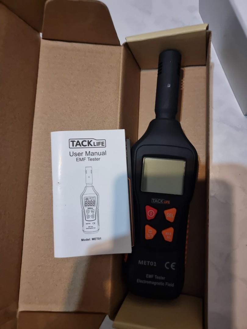 TackLife EMF Tester, Everything Else on Carousell