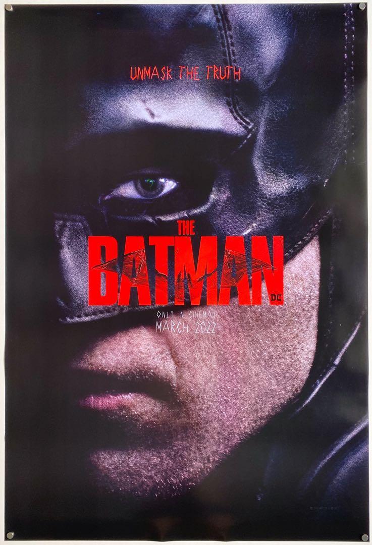The Batman 2022 Cinema Movie Poster 27x40 inches
