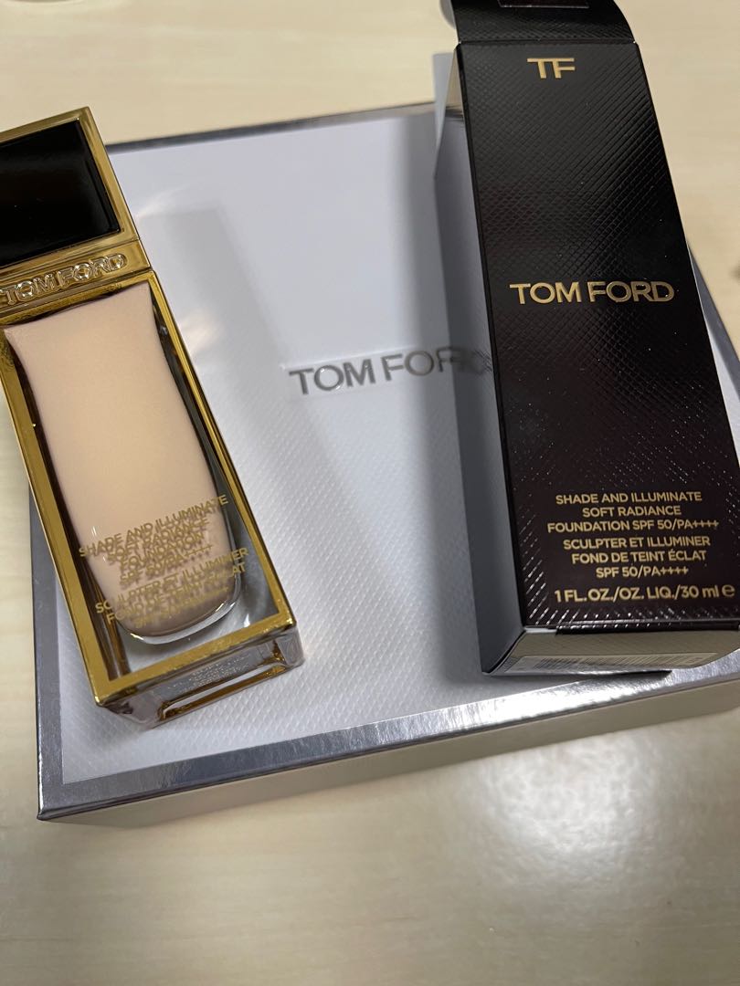 Tom Ford Foundation (2.0 Buff) (SWATCHED ONCE ONLY), Beauty & Personal ...