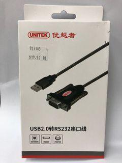 USB 2.0 to RS232 COM port