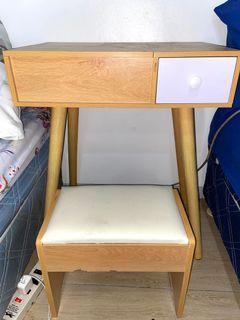 Vanity Table with Chair