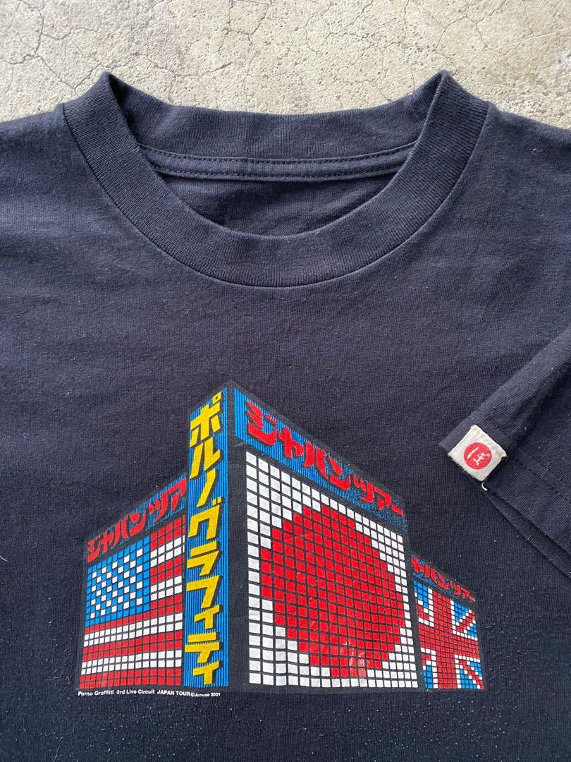 Vintage Japanese band Porno Graffitti, Mens Fashion, Tops & Sets, Tshirts  & Polo Shirts on Carousell