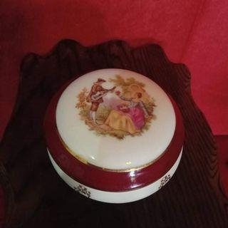 Vintage Porcelain Trinket Giraud Limoges France