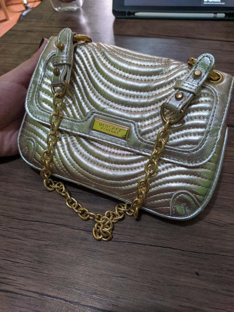 VINTAGE VERSACE PARFUMS BAG, Luxury, Bags & Wallets on Carousell
