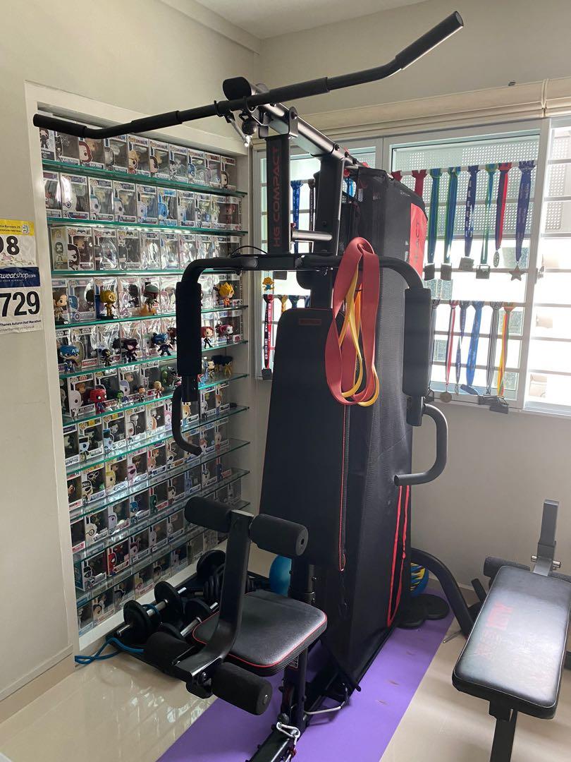 Decathlon home 2025 gym compact domyos