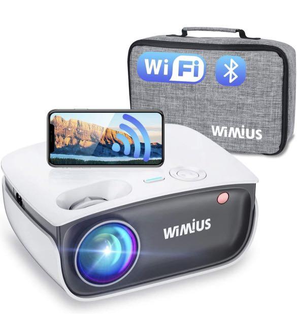 Wifi Projector Wimius S25 Portable Mini Bluetooth Projector W 5000 1 High Contrast Hdr Input