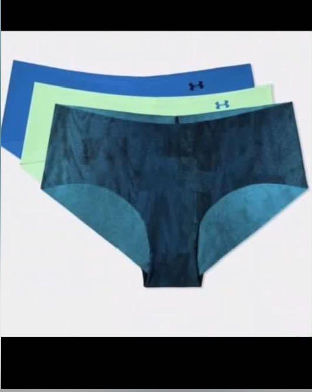 Womens Under Armour Pure Stretch Hipster Underwear Print 3 Pack, Women's  Fashion, Bottoms, Other Bottoms on Carousell