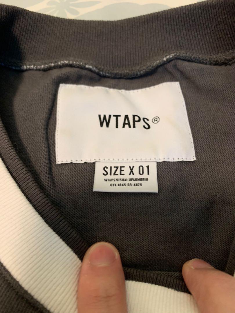 Wtaps 20SS Sneak Peak Tee Cotton Size 01, 男裝, 運動服裝- Carousell