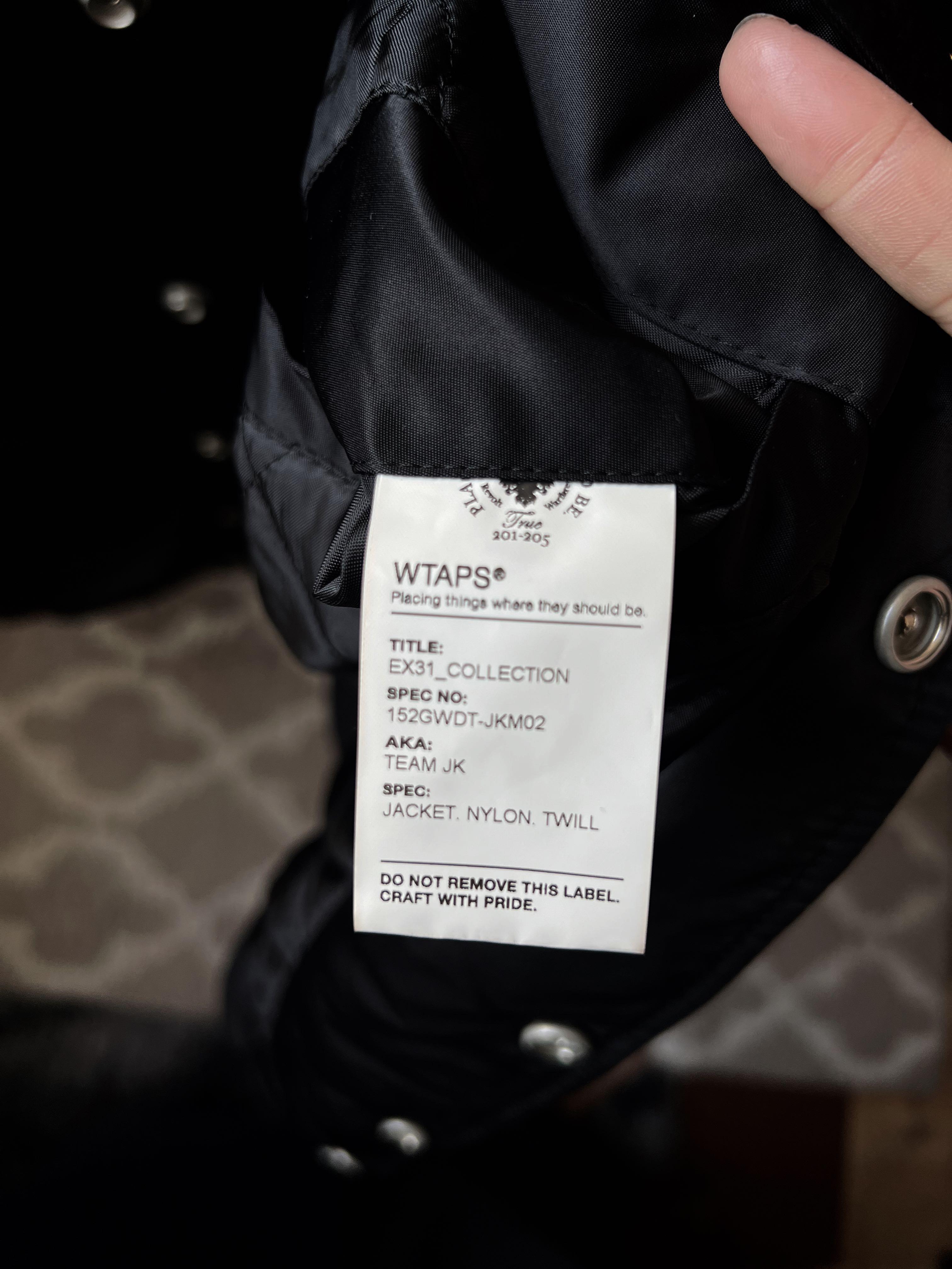 Wtaps team jacket 2015fw, 男裝, 外套及戶外衣服- Carousell