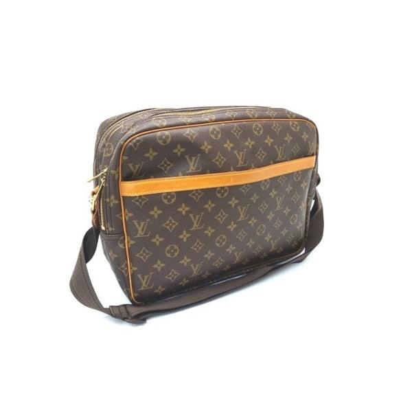 Brown Louis Vuitton Monogram Reporter GM Crossbody Bag