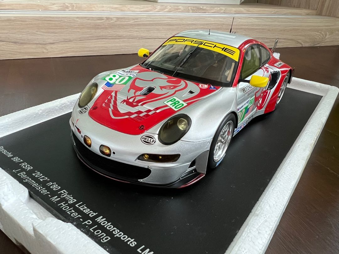 1/18 Porsche 911 997 GT3 RSR Flying Lizard Spark nt autoart