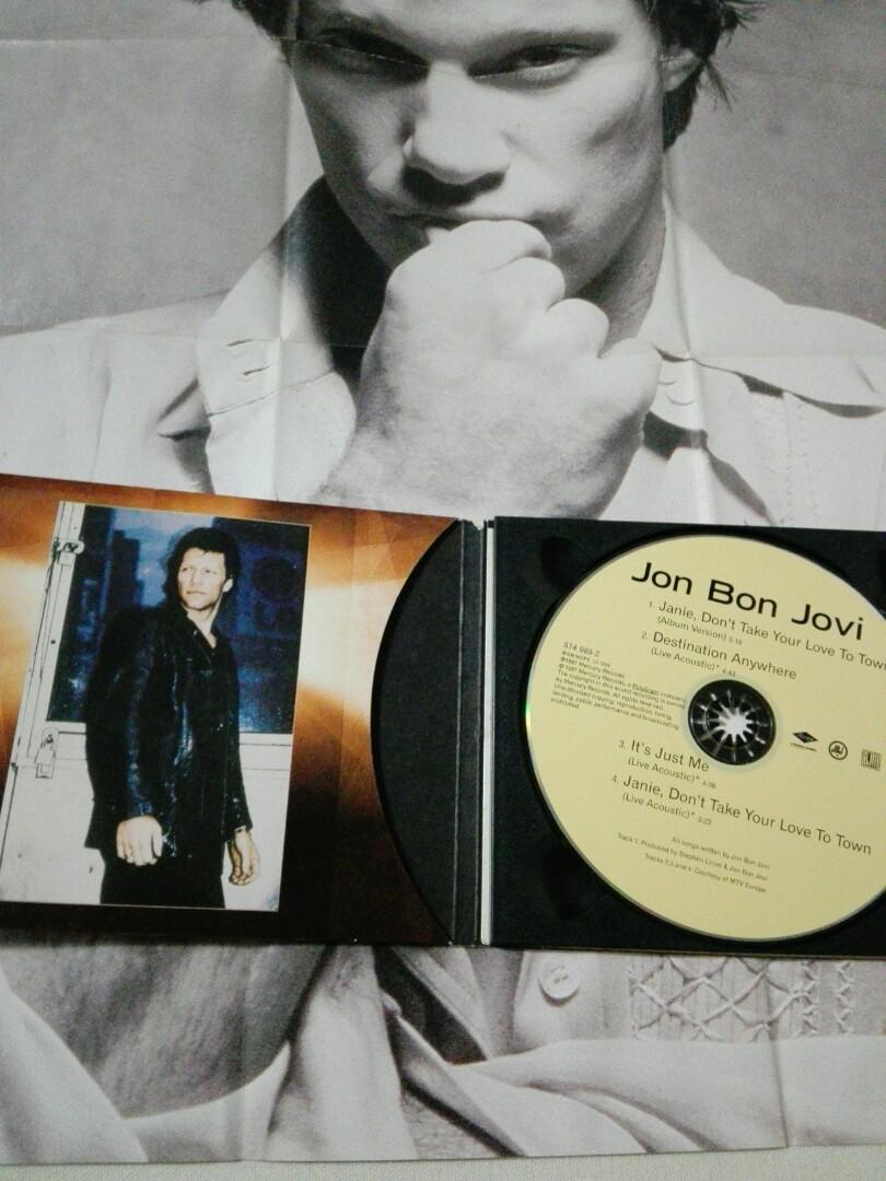1997 Bon Jovi Limited Ed Cd, Hobbies & Toys, Music & Media, Cds & Dvds On  Carousell