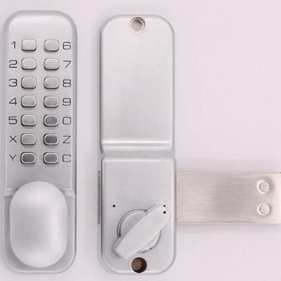 橫栓高檔防水機械密碼鎖門鎖木門辦公室家用房門密碼鎖, 傢俬