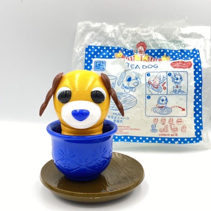 絕版 現貨06年麥當勞玩具茶犬tea Dog 烏龍茶犬 二手 麥茶犬 全新拆封拍照 長3 8cm 玩具 公仔在旋轉拍賣